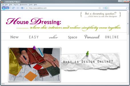 web design project
