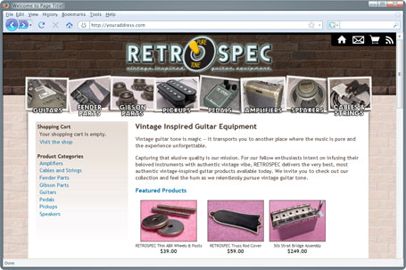 web design project