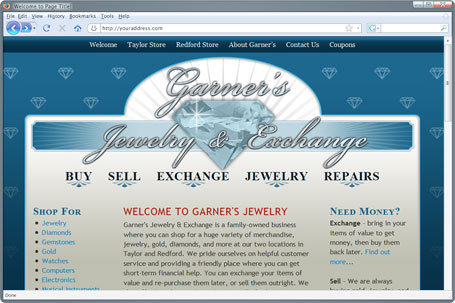 web design project