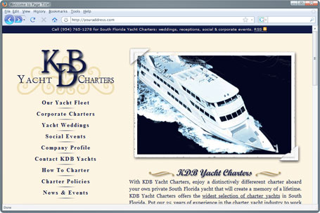 web design project