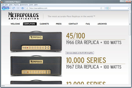 web design project