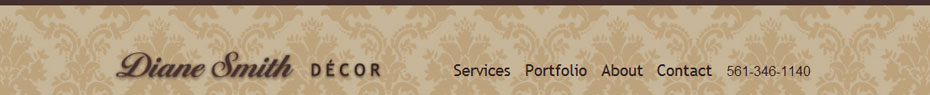 Read more... Interior design website header